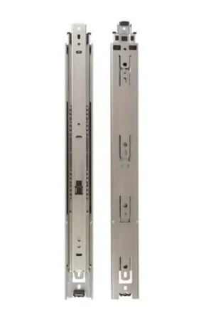 Budget KV 8414 14" Side Mount Full Extension Drawer Slide Anochrome Bulk-10 Sets Knape and Vogt 8414B 14