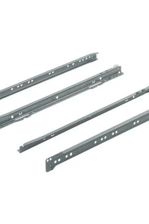 Clearance Salice 12" Epoxy Coated Euro Self-Close Drawer Slide 3/4 Extension 75 lb 25/Box Salice A208/30.1CP25XD