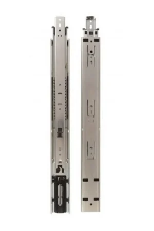 KV 8417 14" Side Mount Full Extension Stay Close Drawer Slide Anochrome Bulk-10 Pair Knape and Vogt 8417B 14 New Release