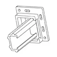 Warranty Included Bainbridge 647L-32, 7/8 H x 3/8 W x 2-1/8 D Rear Socket, Left Hand