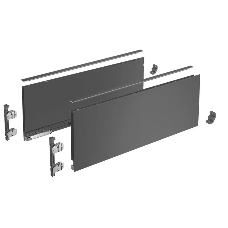 Avantech YOU 650mm Double Walled Pot/Pan Drawer System 187mm High Anthracite Hettich 9 305 871 Reduced Price