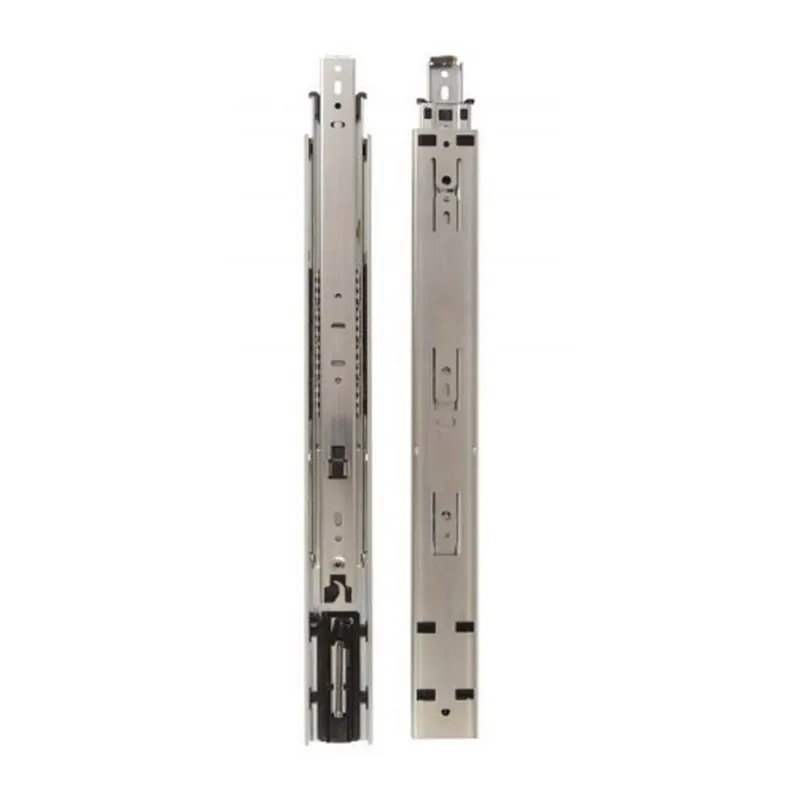 Best Price KV 8419 26" Side Mount 1" Overtravel Stay Close Drawer Slide Anochrome Bulk-10 Sets Knape and Vogt 8419B 26