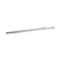 KV 1805-98 WH 350 Bulk-100, 13-3/4 75lb 3/4 Ext Bottom/Side Mount Epoxy Drawer Slide, White, Right Hand Cabinet Member, Knape and Vogt Warranty Included