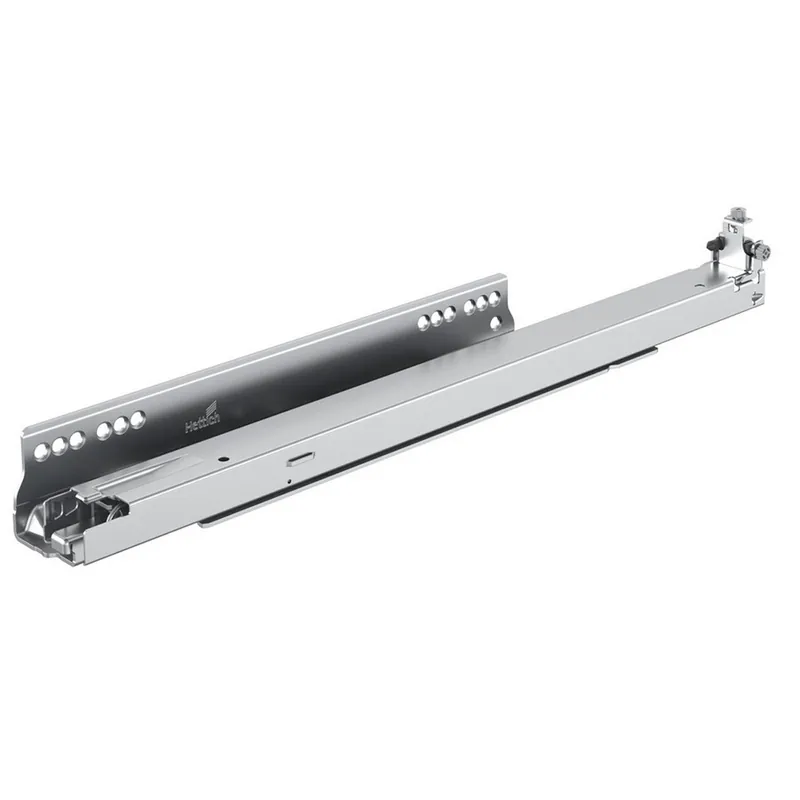 600mm Actro 5D Full Extension Undermount Drawer Slide LH 154lb Capacity Steel Hettich 9257112 Reduced Price