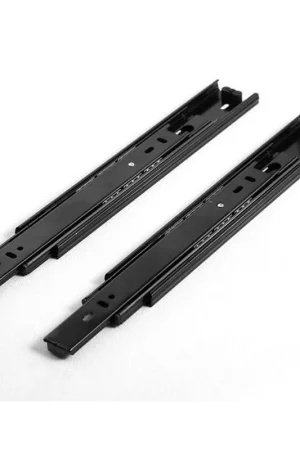 Special Offer Pride 16" Economy Side Mount Full Extension Drawer Slide Black Bulk-10 Pair 4800-16-BK