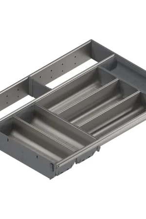 Super Sale Blum 22" ORGA-LINE Flatware Set for ORGA-LINE Drawer Brushed Stainless/Dust Gray Blum ZSI.550KI4A