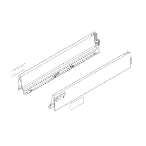 Limited Edition Blum TANDEMBOX 22" Drawer Member RH for N Height Drawers INOX Blum 09269407