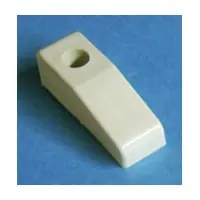 Bainbridge 4605WH-22, 3/4 High Plastic Drawer Bumper, With Reference Tab, White Editor’s Pick
