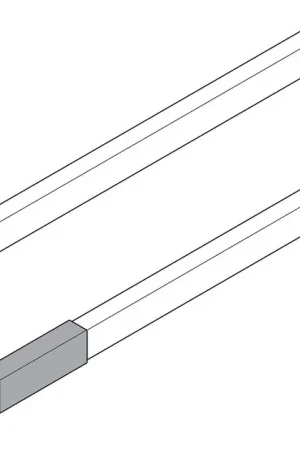 Popular Blum 20" TANDEMBOX Center Gallery Rail Set (Right & Left) 500mm Gray Blum ZRG337RSIE