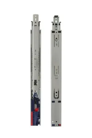 Weekend Sale KV 8450FM 20 Side Mount Full Extension Drawer Slide Ebony Black Bulk-10 Pair Knape and Vogt 8450FMB EB 20