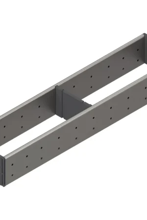 Blum 20" ORGA-LINE Utensil Set for TANDEMBOX Drawer Brushed Stainless/Dust Gray Blum ZSI.500FI1 Best Price
