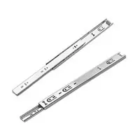 New Arrival 20" Economy Side Mount  3/4 Extension Drawer Slide Zinc Bulk-10 Pair Pride 3500-20-ZP