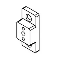Bainbridge 3600AL-22, 1/2 Drawer Slide Spacer, Almond Free Returns