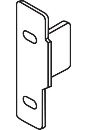 Authentic Blum METABOX Left Hand Narrow Front Fixing Bracket Screw-on Blum ZSF.1510.05