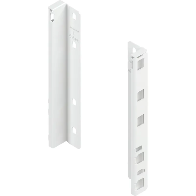 Luxury Blum MERIVOBOX E Height Back Fixing Bracket Set Matte Silk White Blum ZB4E000S