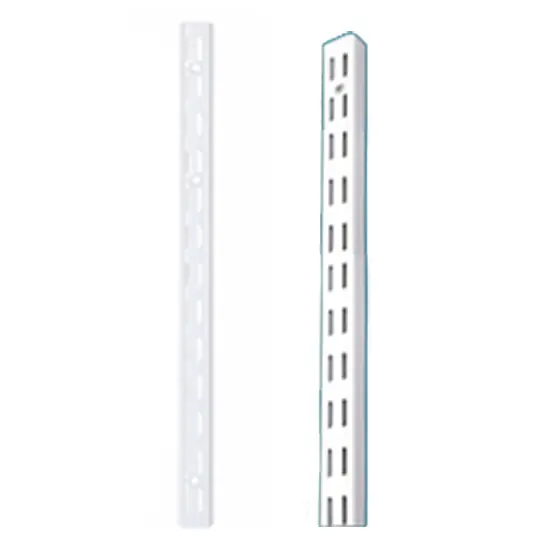 78" Heavy Duty Premier Double Slotted Shelf Standard White WE Preferred B01-61781-WH4 Bulk Order