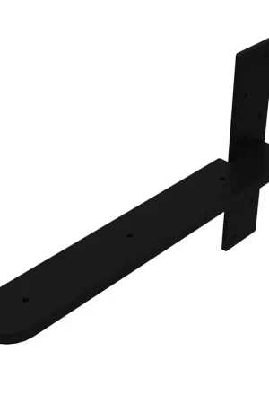 Shop Now Federal Brace FB-10967 Capitol Floating Counter Bracket 24" x 2-1/2" x 10-1/2" Black