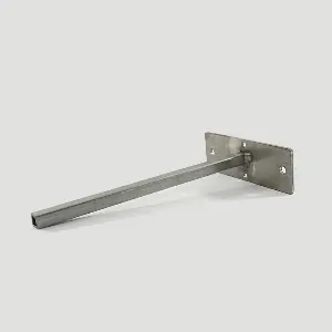 10" Floating Shelf Bracket for Concrete Walls 150lb Weight Capacity Stronghold Brackets CFS-10 Shop Now