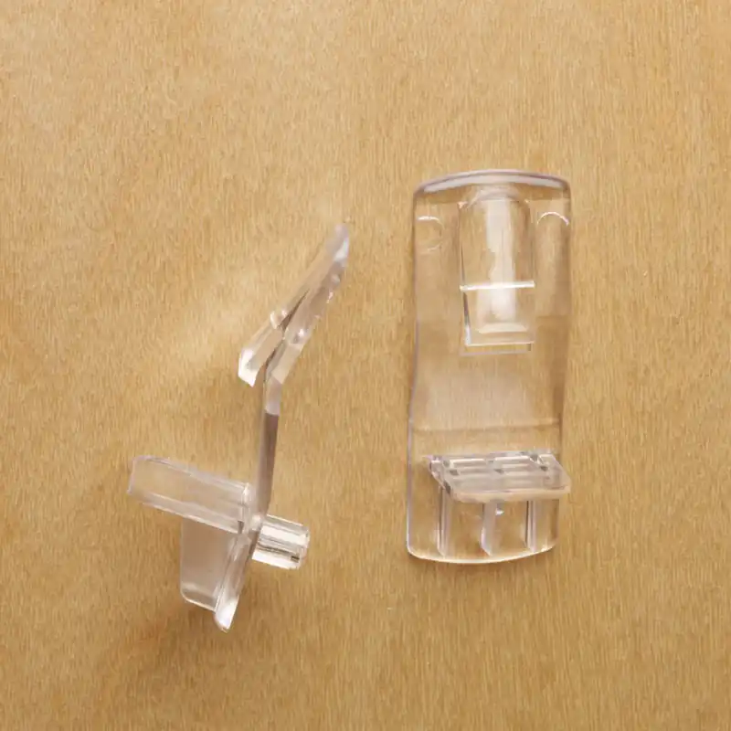 Markdown 5mm Locking Shelf Support for 3/4" Material Clear 3000/Box Tenn-Tex T-802-00