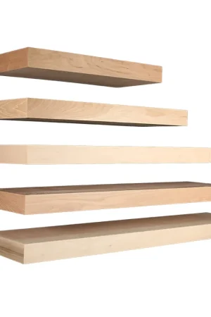Exclusive Offer Omega National Products 60" Maple Floating Shelf System FS0160MUF1