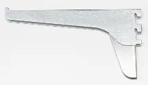 12" Heavy Duty Double Slotted Shelf Bracket Brushed Zinc WE Preferred B01-54121-224 Special Discount