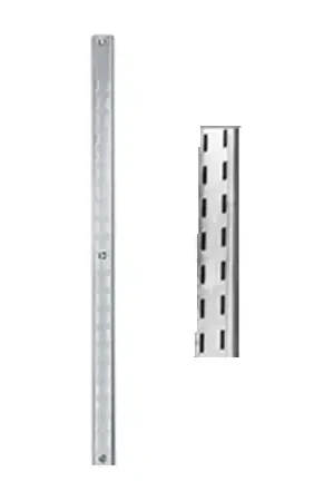 60" Heavy Duty Double Slotted Shelf Standard Bright Zinc WE Preferred B01-60601-174 Direct From Manufacturer