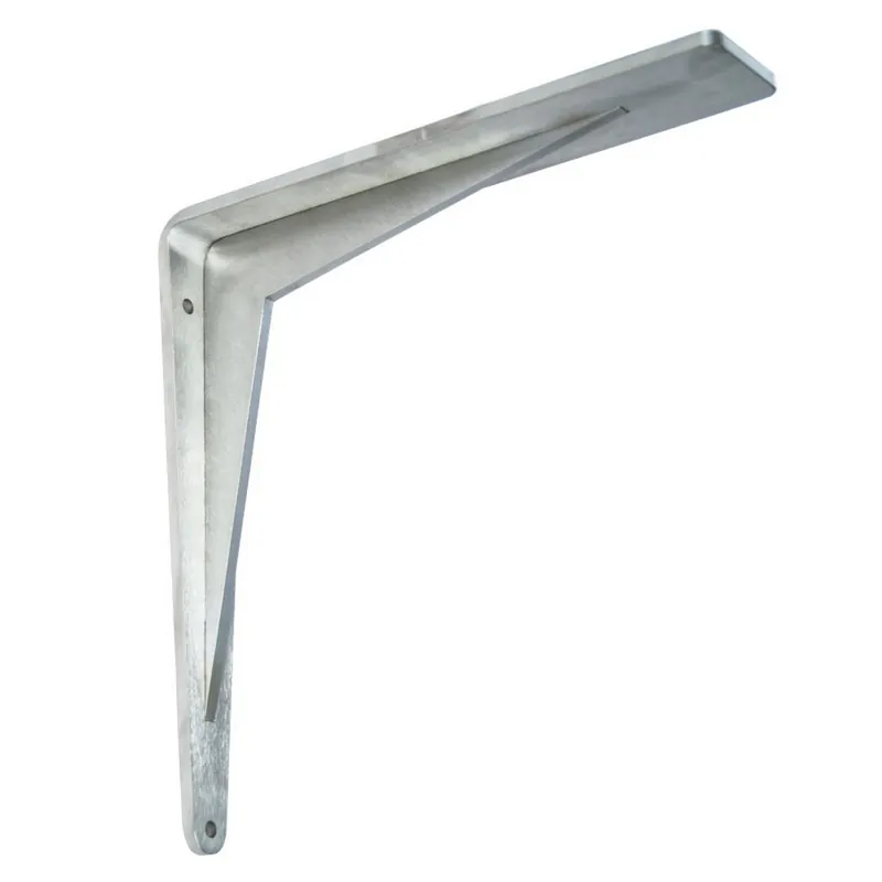 10" x 2" x 10" Chevron Countertop Support Bracket Stainless Federal Brace 40208 Price Drop