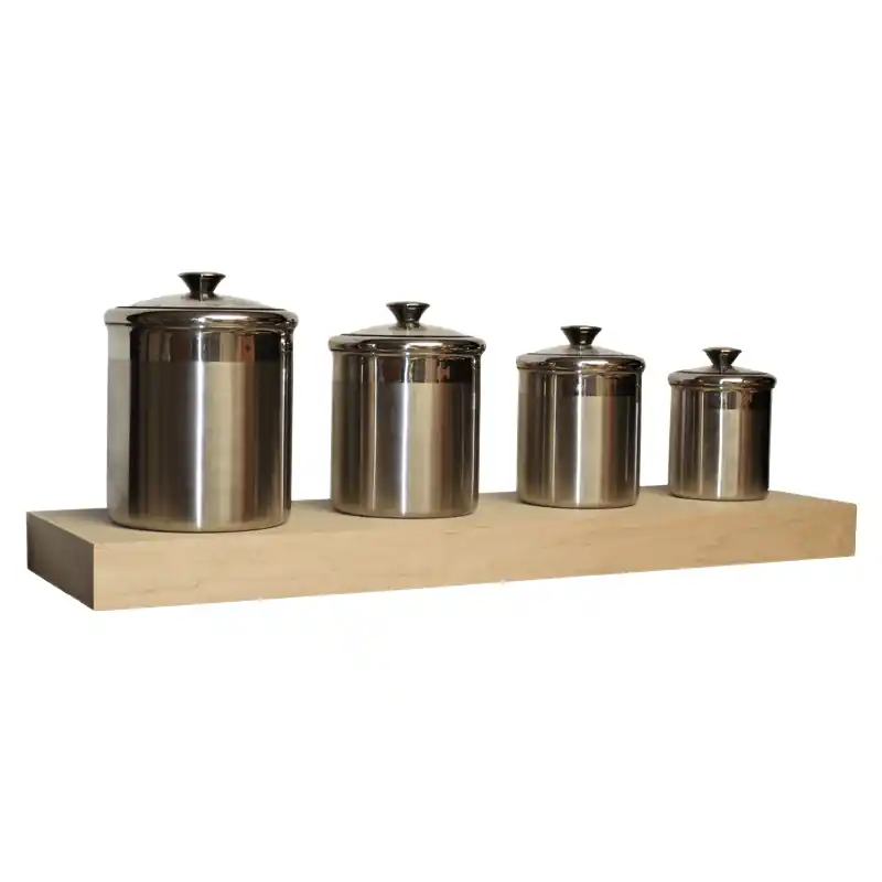 Exclusive Offer Omega National Products 24" Oak Floating Shelf System FS0124OUF1