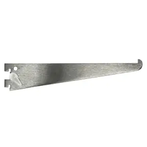 160 Series 8" Single Slotted Shelf Bracket with Lock Lever Anochrome Knape and Vogt 160LL ANO 8 Same Day Shipping