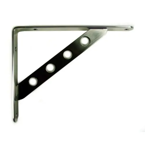 Handmade Heavy Duty Shelf Bracket 9-13/16" X 7-5/8" Satin Nickel Epco 859-SN