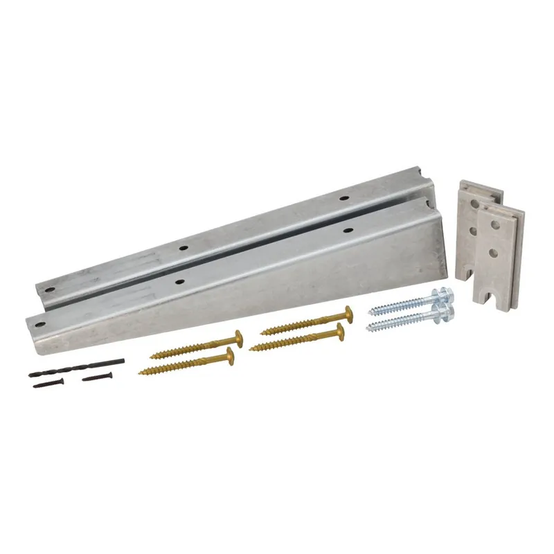 Free Shipping T-LOC 3525 Series Floating Shelf Bracket Kit 14" Long 1000 lb Innovashelf T-LOC-3525-14W