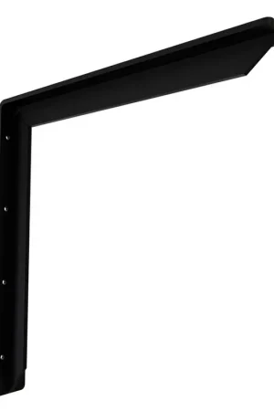 Place Order 16" x 2" x 16" Rivera Bench Support Bracket Black Federal Brace FB-09816