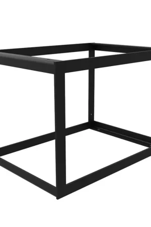 No Minimum Order 17" x 12" x 12" Model B Steel Cube Cabinet Black Federal Brace FB-08505