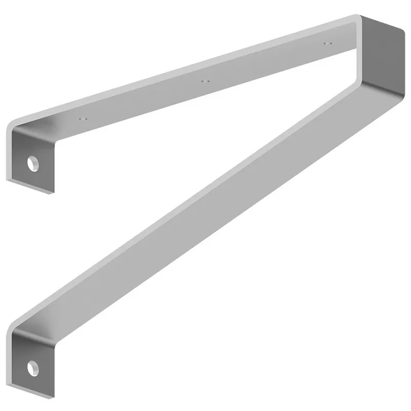 16" x 2" x 9" Savona Commercial Bench Bracket Faux Stainless Federal Brace 30477 New Release