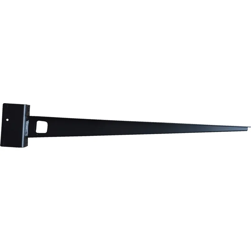 Direct From Factory 22" Floating Countertop Bracket Black 350lb Weight Capacity Stronghold Brackets CT-22BL