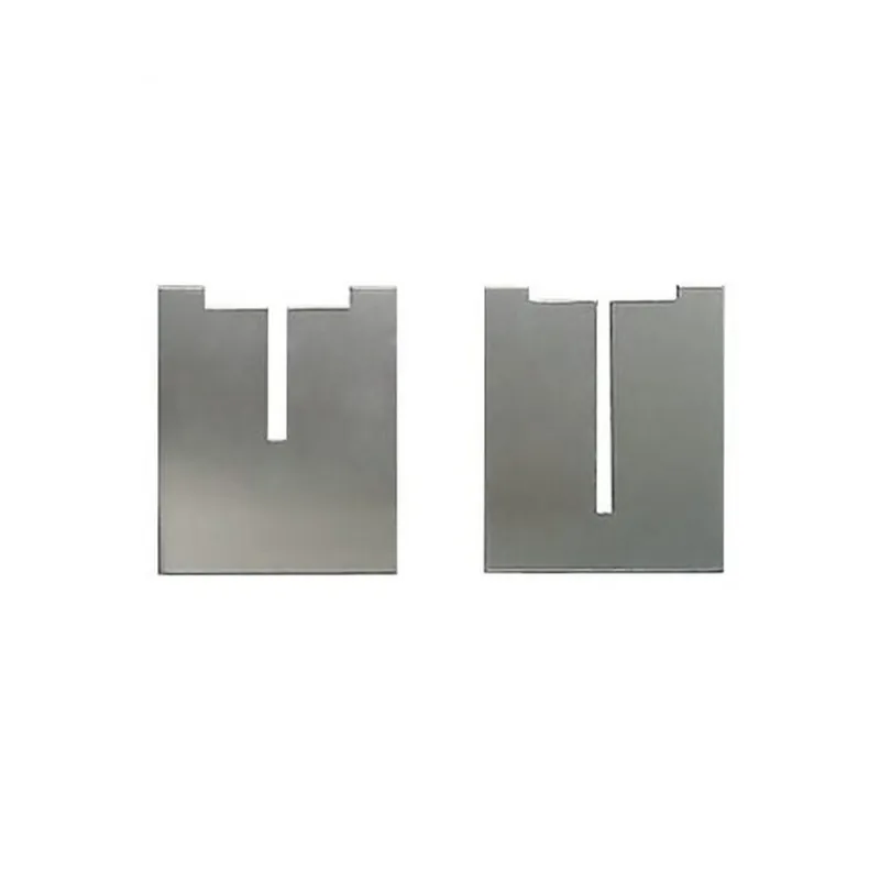 Top Pick EH Face Plate 2" x 2" x 1/4" Clear Anodized Rakks EH-FP22