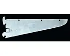 766 Series 12" Single Slotted Shelf Bracket Zinc Reeve 766-12 Luxury