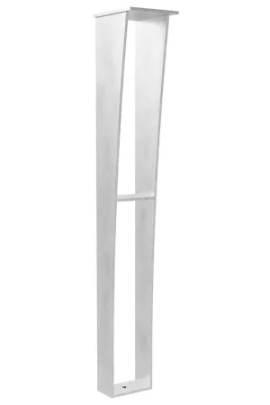 One Day Deal 6" x 5" x 34-1/2" Anteris Countertop Support Leg Stainless Federal Brace 39522
