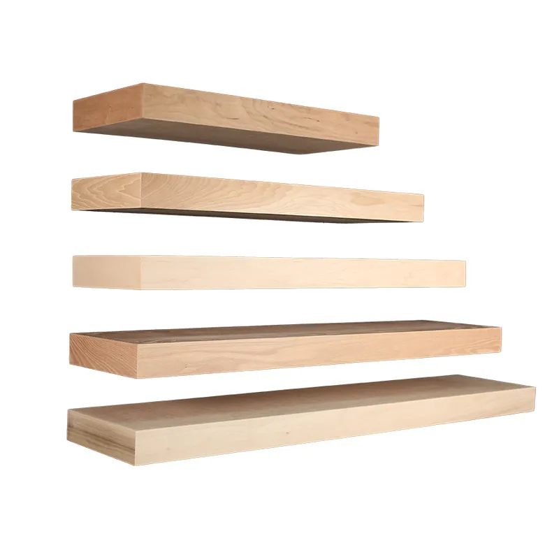 Omega National Products 54" Rift Cut White Oak Floating Shelf System FS01547UF1 Original