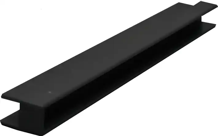 90-Degree Plastic Corner Bracket 14" L Black JJM Solutions H-313-001-BK Special Offer