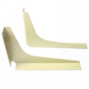 Special Offer WE Preferred B08-05081-7K1, 5"x8"Workstation Bracket, Almond, Packed 1 Pair