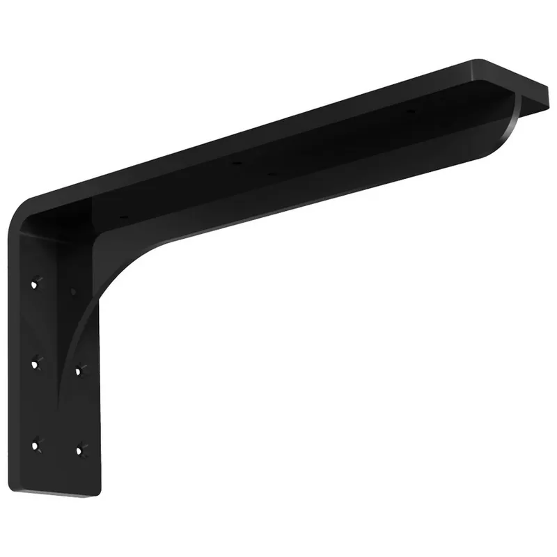 16" x 3" x 8" Banq Heavy Duty Bench Support Black Federal Brace 40180 Hot Deal