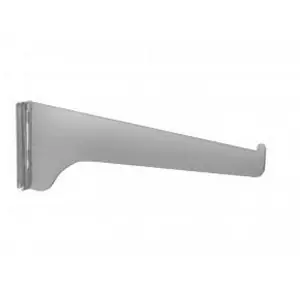 Warranty Included 180 Series 14" Single Slotted Shelf Bracket Anochrome 100/Box Knape and Vogt 180BP ANO 14