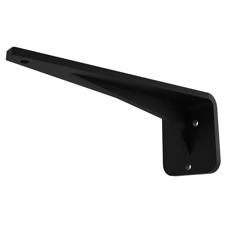Top Rated 8" Modern Wall Shelf Bracket Black Federal Brace FB-06012
