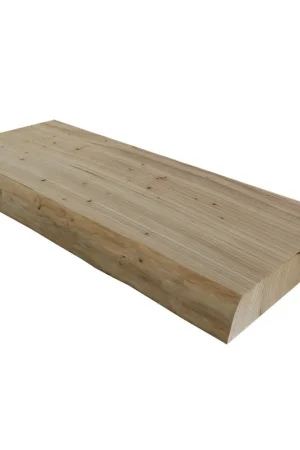 Warranty Included 12" x 24" x 2" Live Edge Elm Floating Shelf Kit Federal Brace FB-09098