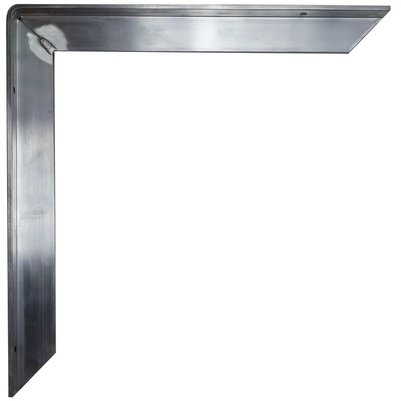 Top Rated WE Preferred 24" Aluminum Counter & Support Bracket Mill 2/Pack