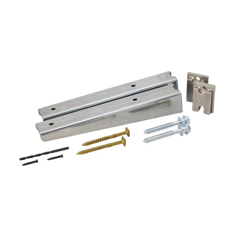 T-LOC 2015 Series Floating Shelf Bracket Set 16" Long 450 lb Capacity Innovashelf T-LOC-2015-16W High Quality