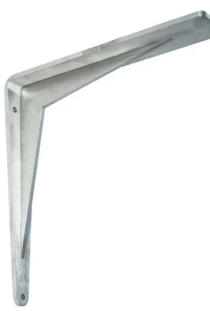 Seasonal Sale 8" x 2" x 8" Chevron Countertop Support Bracket Stainless Federal Brace 40217