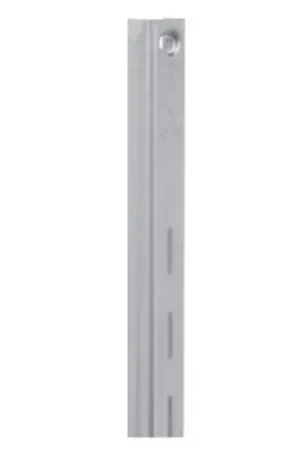 Weekend Sale 80 Series 96" Single Slotted Shelf Standard Anochrome 25/Box Knape and Vogt 80BP ANO 96