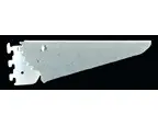 83 Series 16" Single Slotted Right Shelf Bracket Adjustable Downslant with Flange Zinc Reeve 83-R-16 Brand New